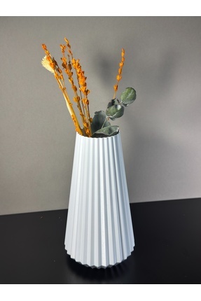 Mat Accessories Modern Estetik Cone Vazo 3D 18CM Yükseklik