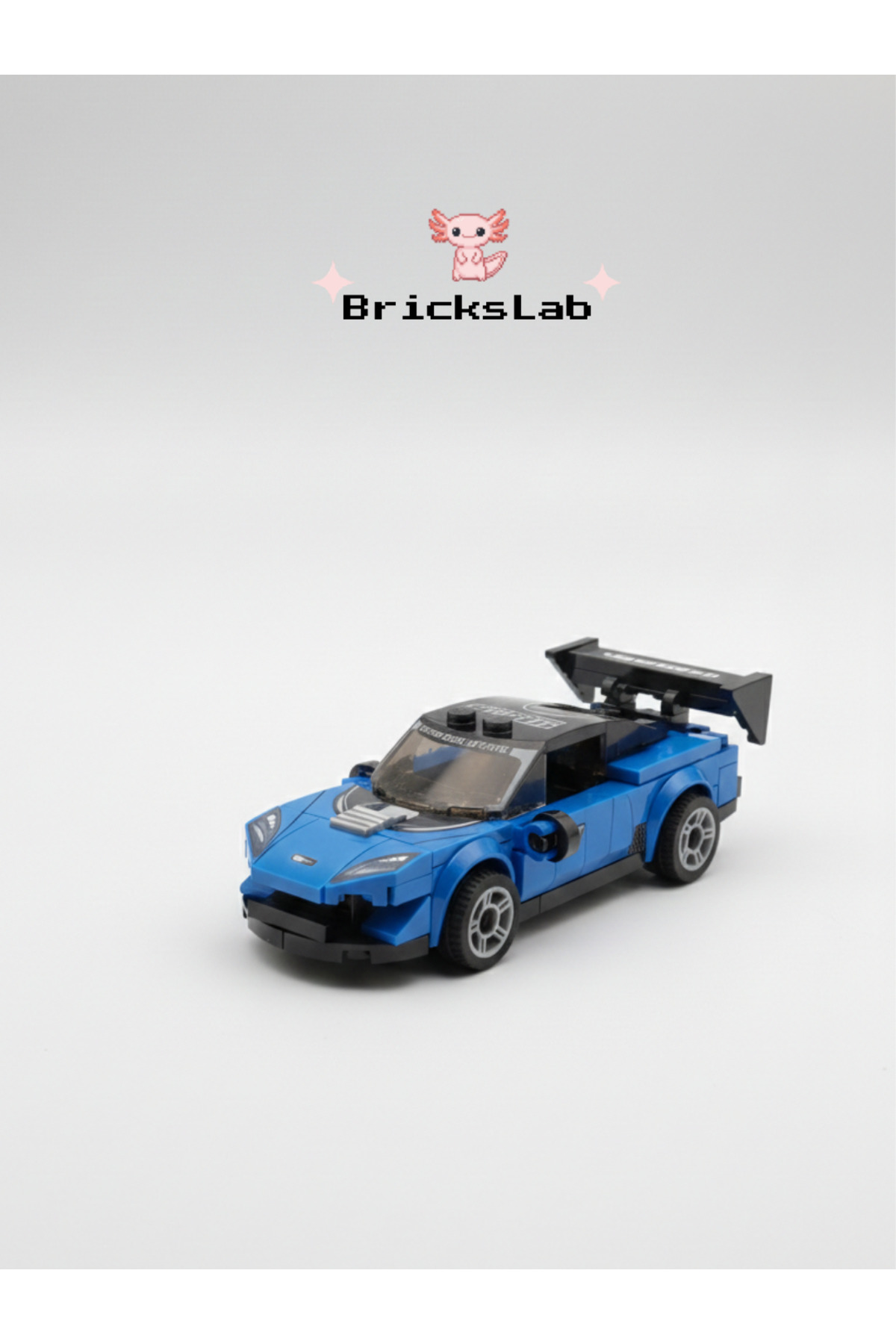 Bricks Mini Lego Çek-Bırak Spor Araba Yapım Seti – Speed 9140-1