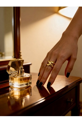 ayoljewelry Minimalist Sarmal Tasarım Lüks Çelik Yüzük