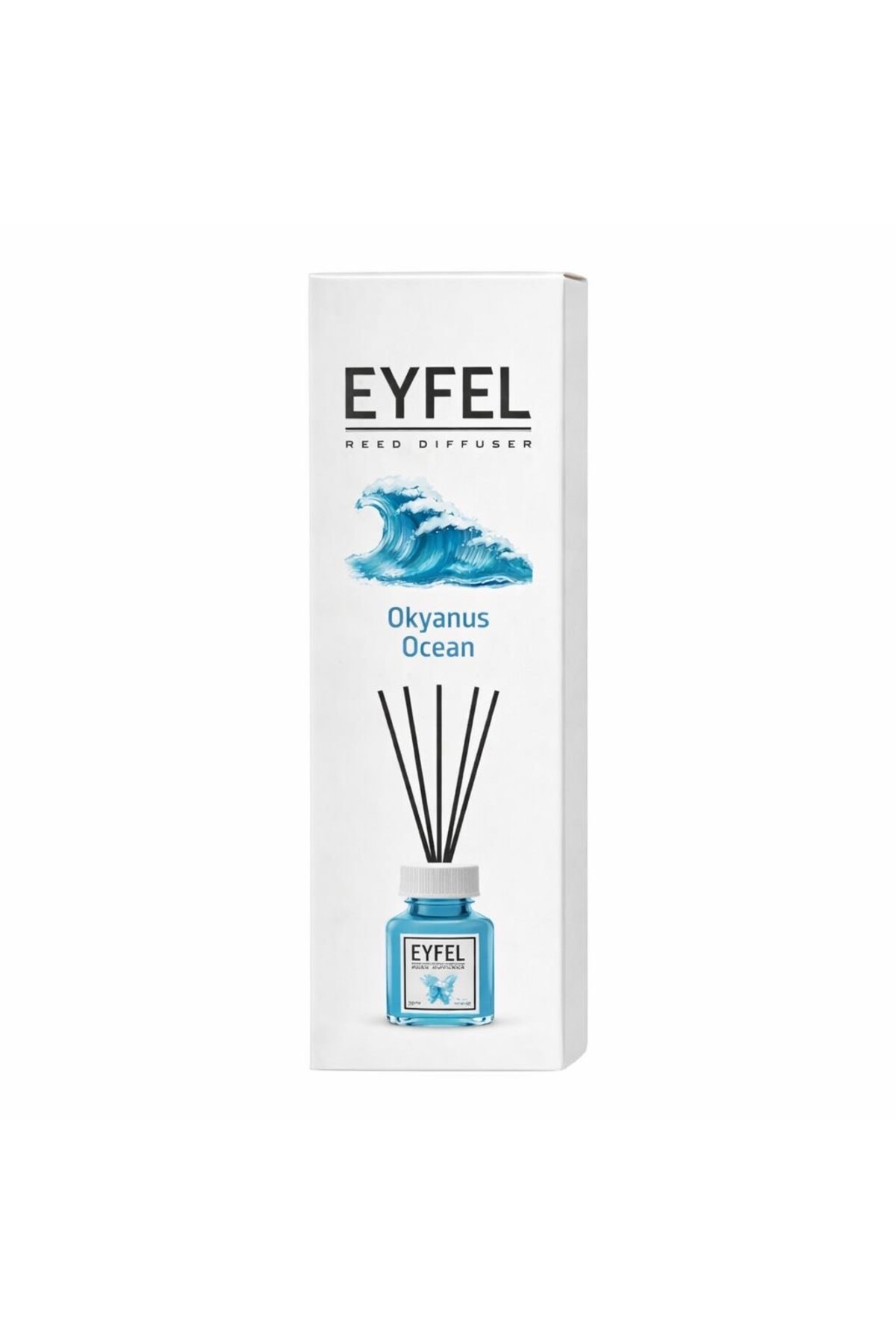 Eyfel Διαχύτης αρώματος με καλάμια – Ocean Fragrance – 110 ml