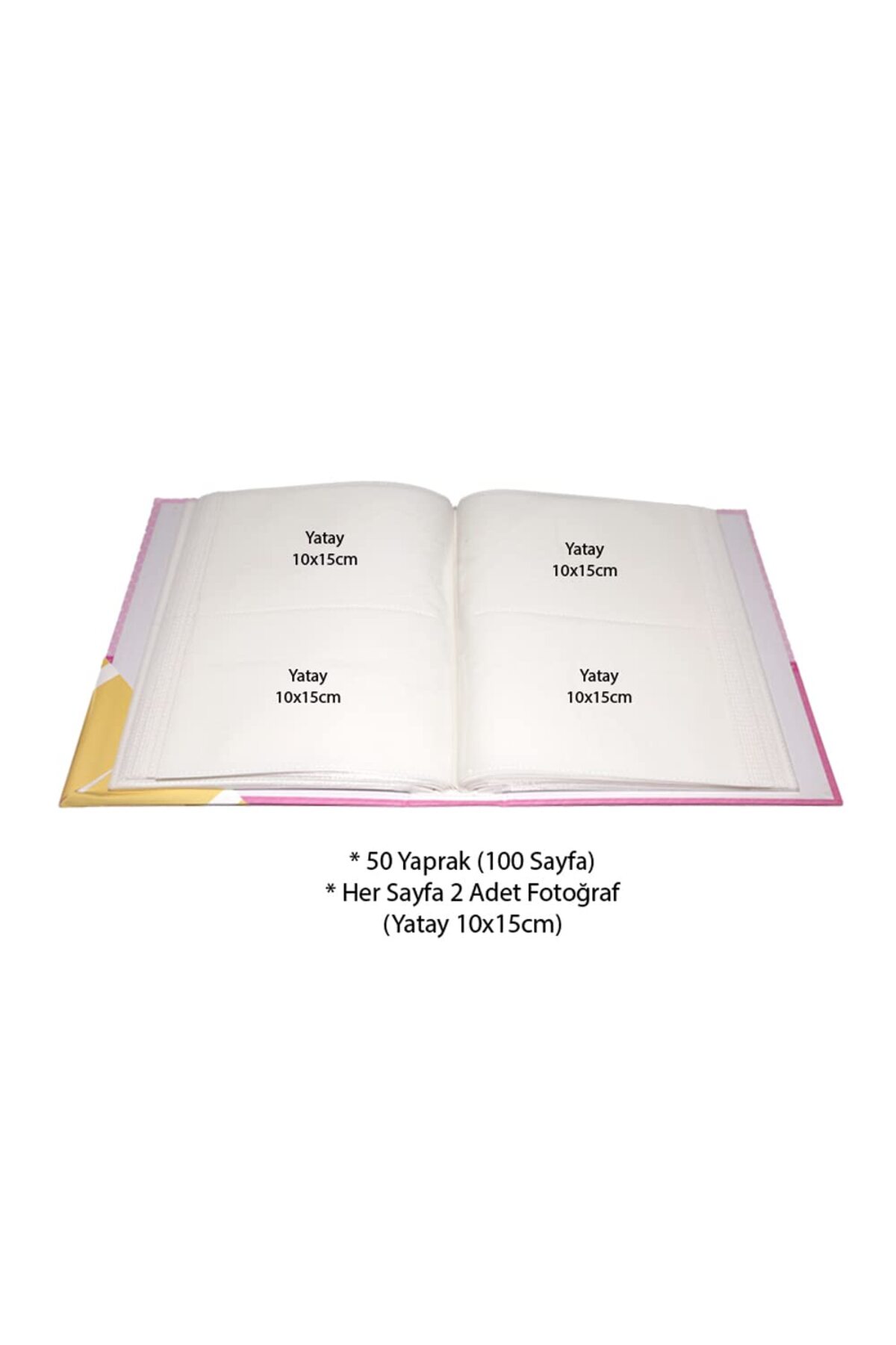 Hype Store Rabsev 10x15cm 200 Fotoğraf Kapasiteli Lüks Çerçeveli Bebek Fotoğraf Albümü Rspp46200-p fotoğrafı 3 (önizleme)