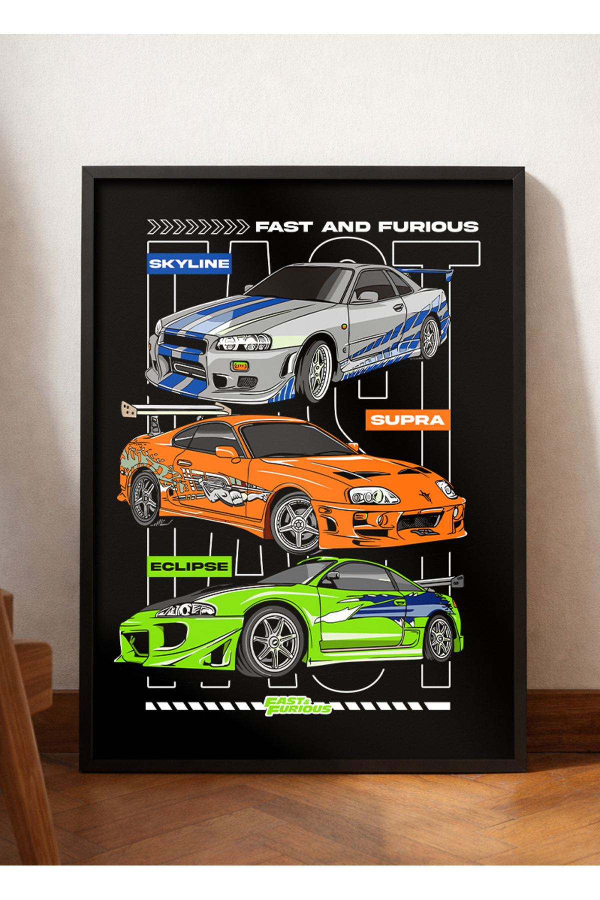 Turkish Riders Fast&Furious / Skyline R34 - Supra - Eclipse