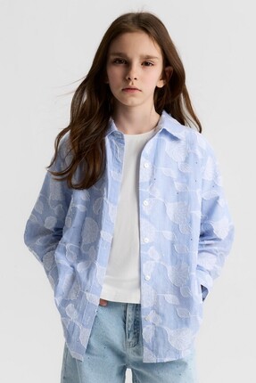 Nk Kids Kız Çocuk Gömlek 8-14 Yaş 31319