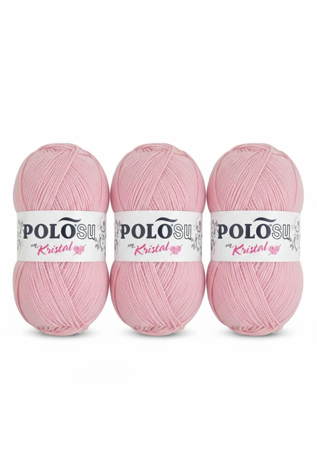 My Crystal Fiber Hand Knitting Rope No:162 DIRTY POWDER (3-Piece Advantage Package)