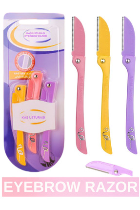 SheMask Kaş Usturası Kaş Alma Usturası Kaş Şekillendirici Kaş Jileti ve Kaş T...