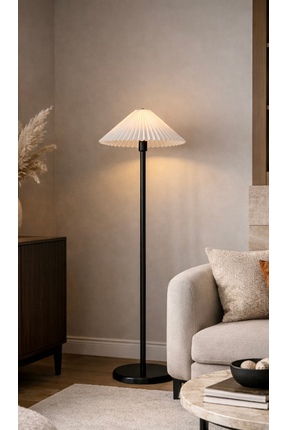 Buiva Umbrella Abajur Lambader Metal Gövde E-27 Duy