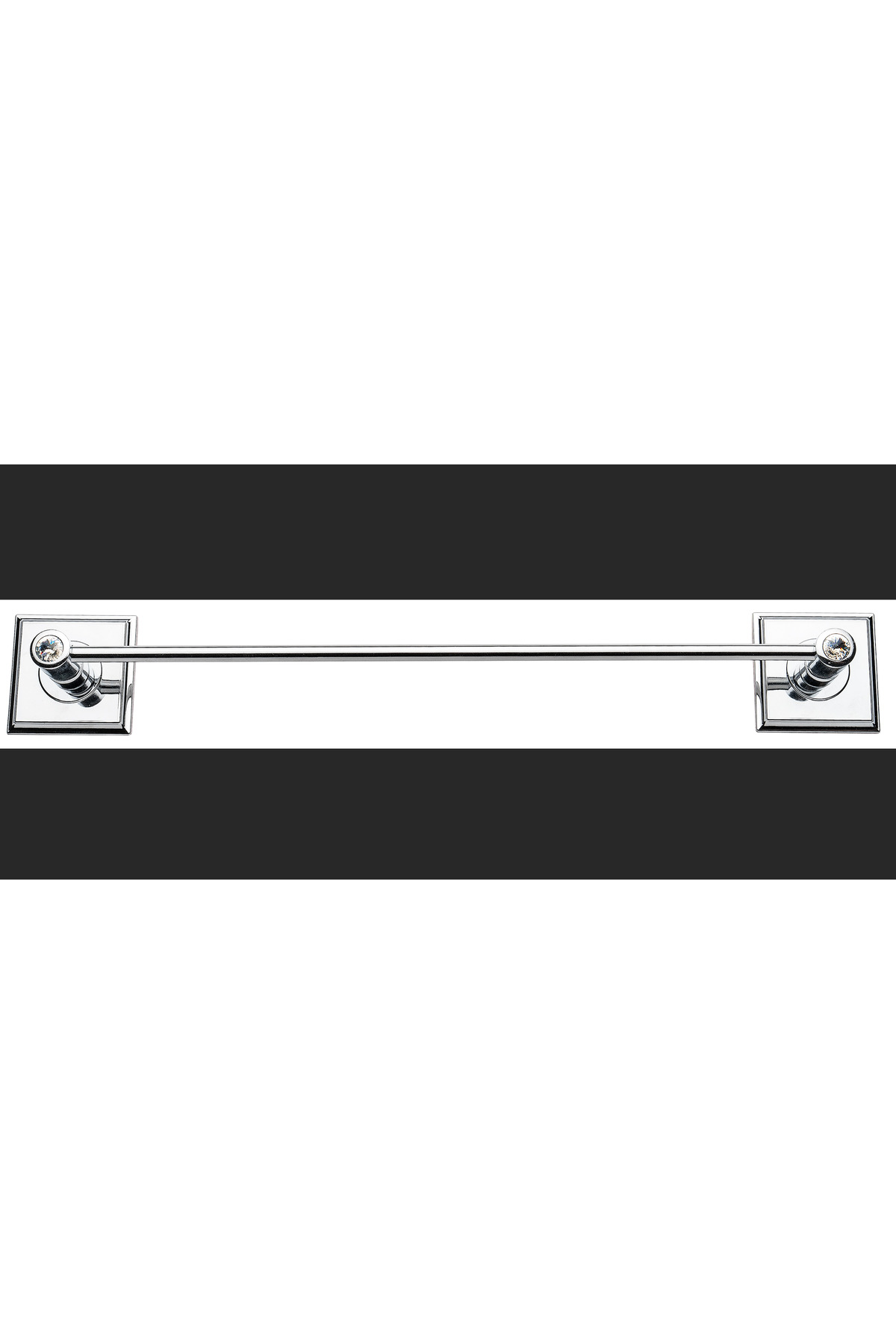 Adhesive Long Towel Hanger Metal Bathroom & Kitchen