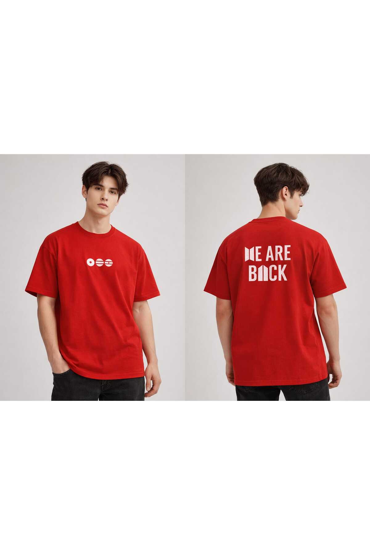 Arirang World Tour BTS Printed Oversize T-Shirt