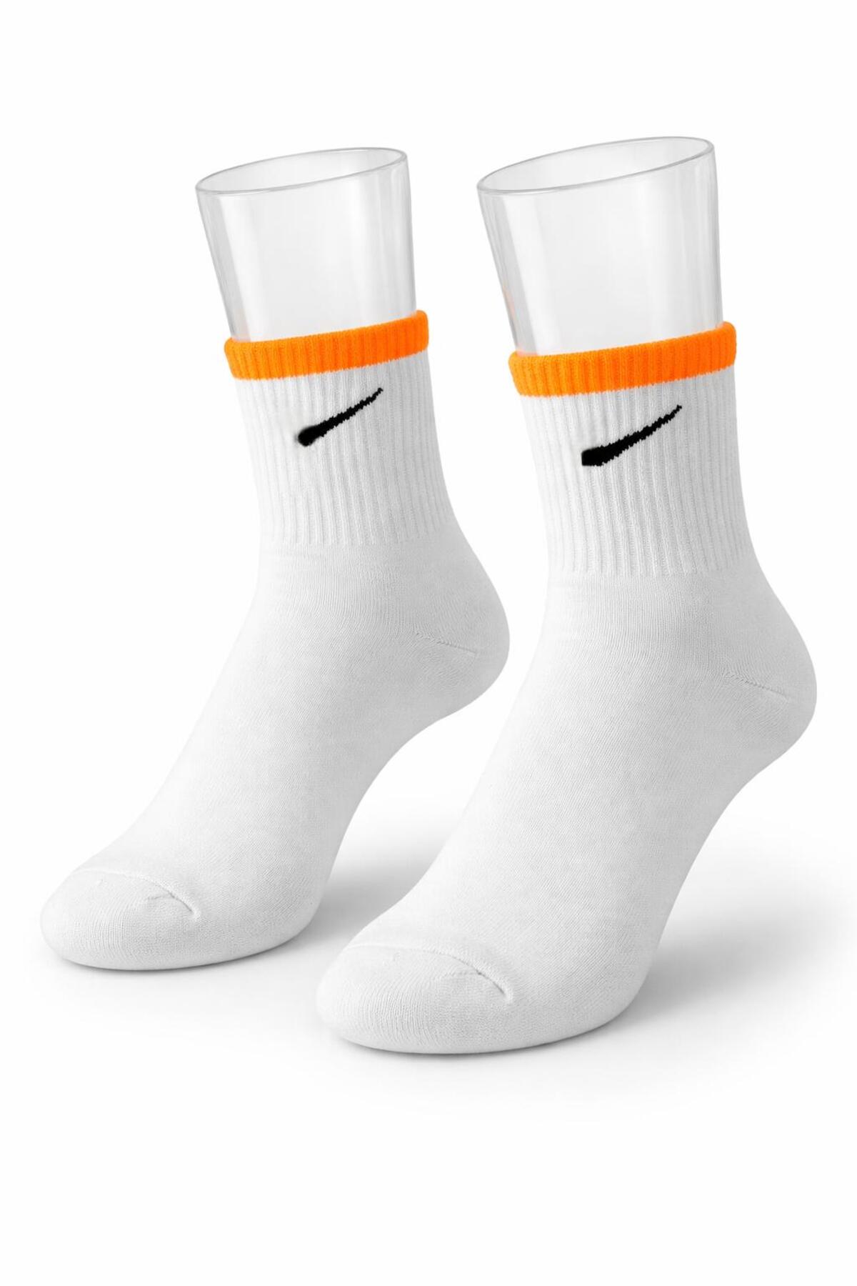 İpeksi 4`lü Tik Desenli Pamuk Tenis Çorap Soket Boy - Unisex görsel 4