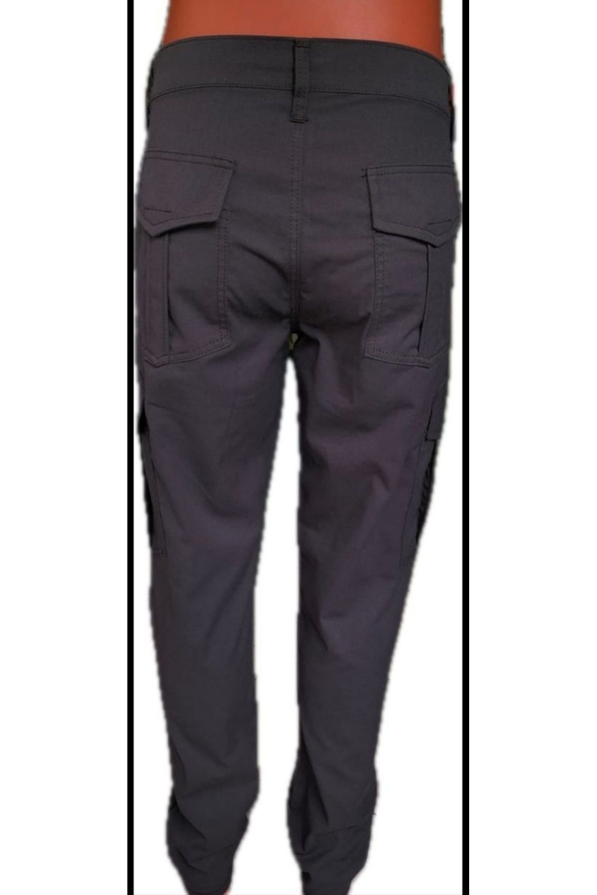 BeyzDenim kahire kahve Kargo Taktikal Buyuk Beden Ripsstop Pantolon görsel 4
