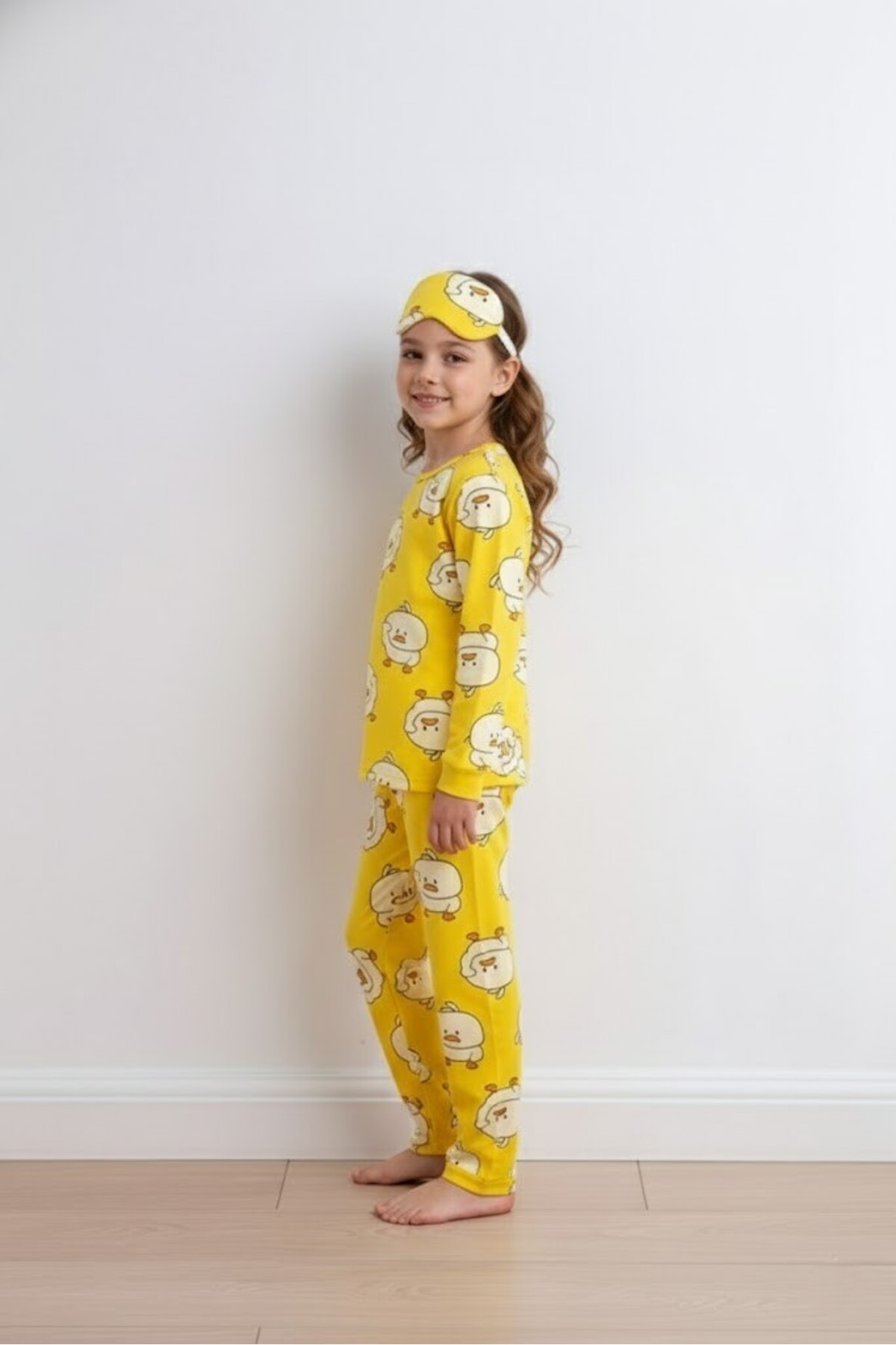 FURYATEX Desenli Uzun Kollu Oversize Çocuk Pijama Takımı fotoğrafı 3 (önizleme)