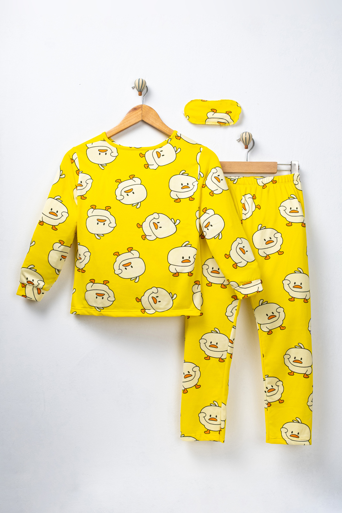 FURYATEX Desenli Uzun Kollu Oversize Çocuk Pijama Takımı fotoğrafı 5 (önizleme)