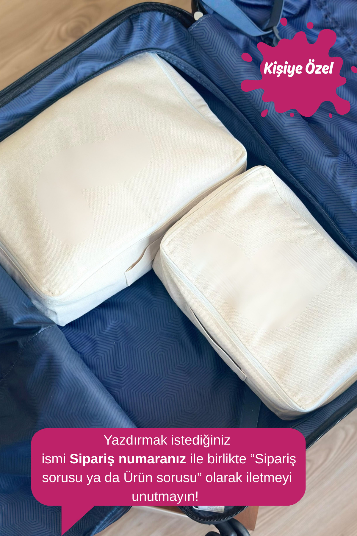 Mama Yoyo Baby Kids 2 li Anne Bebek Doğum Çantası Düzenleme Hurç Seti Pembe İsimli fotoğrafı 4 (önizleme)