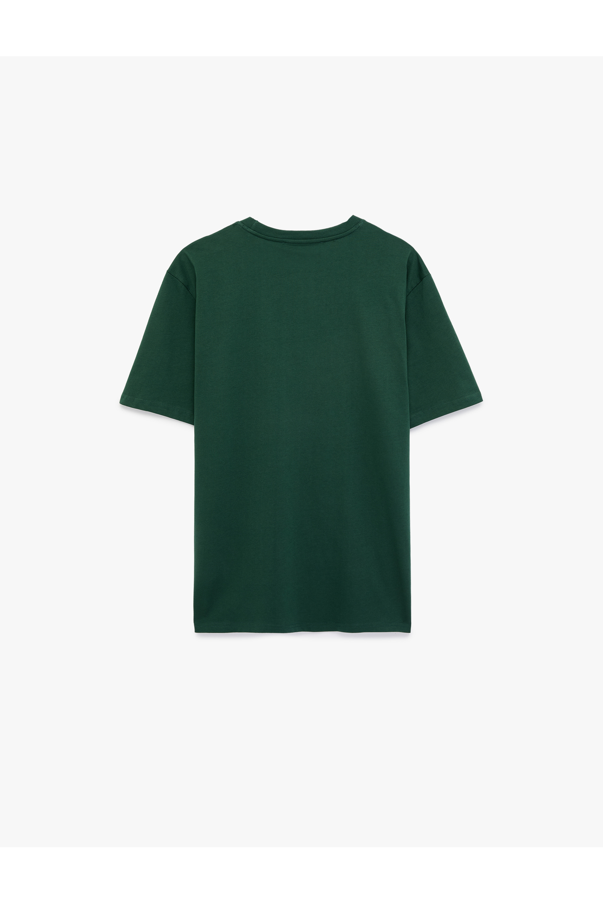 Koton Regular Fit Kısa Kollu Bisiklet Yaka Pamuklu Basic Tişört görsel 2