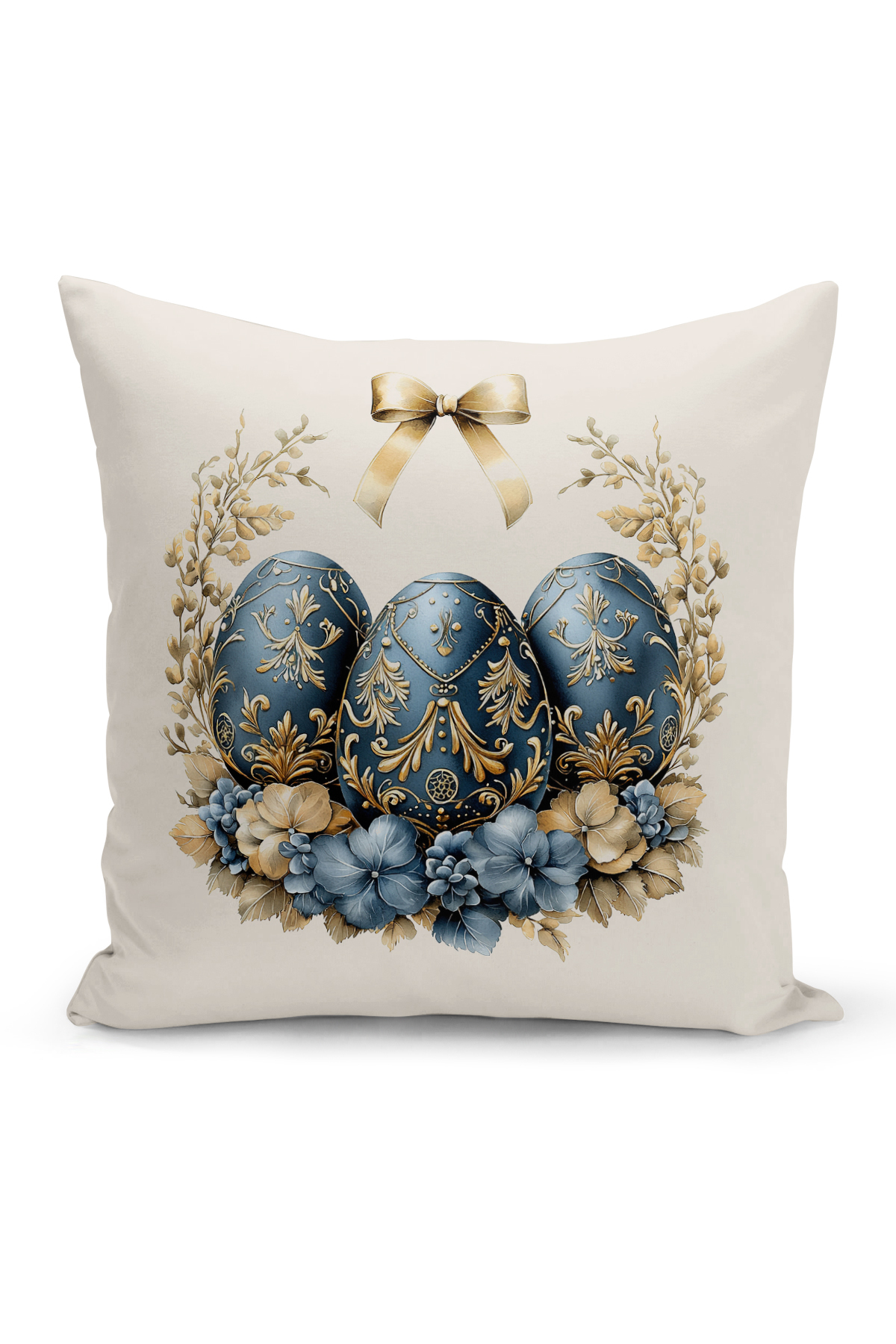 Spring Series Double Sided Digital Printed Pillow Case (Spring Easter)