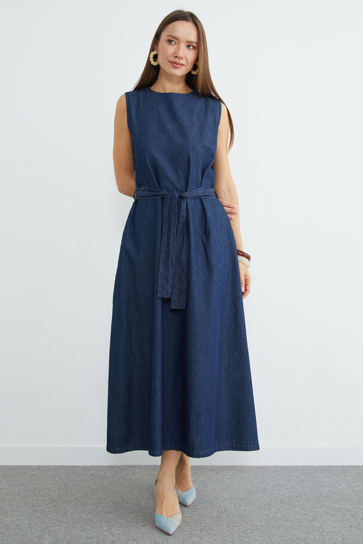 Fullamoda  Fullamodest Beli Kuşaklı Cepli 2 Li Takım - Görsel 5