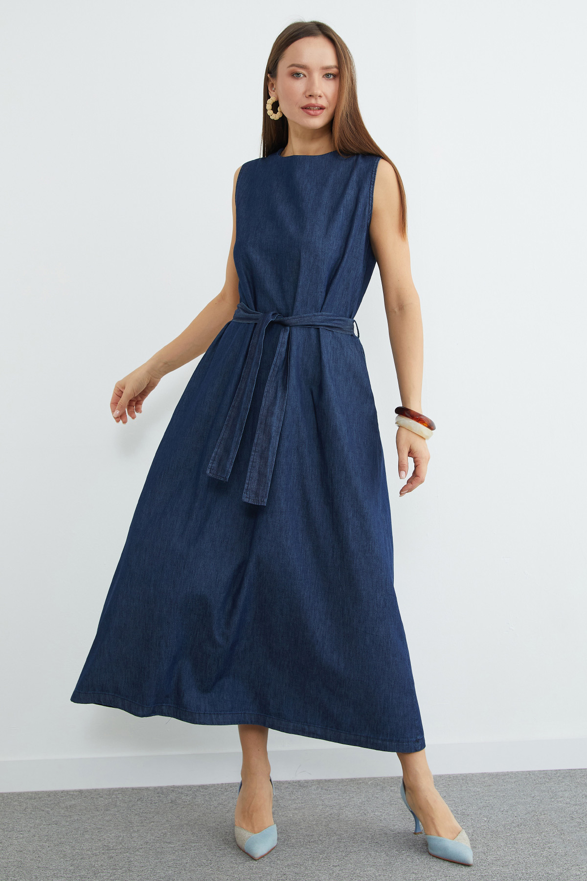 Fullamoda  Fullamodest Beli Kuşaklı Cepli 2 Li Takım - Görsel 4