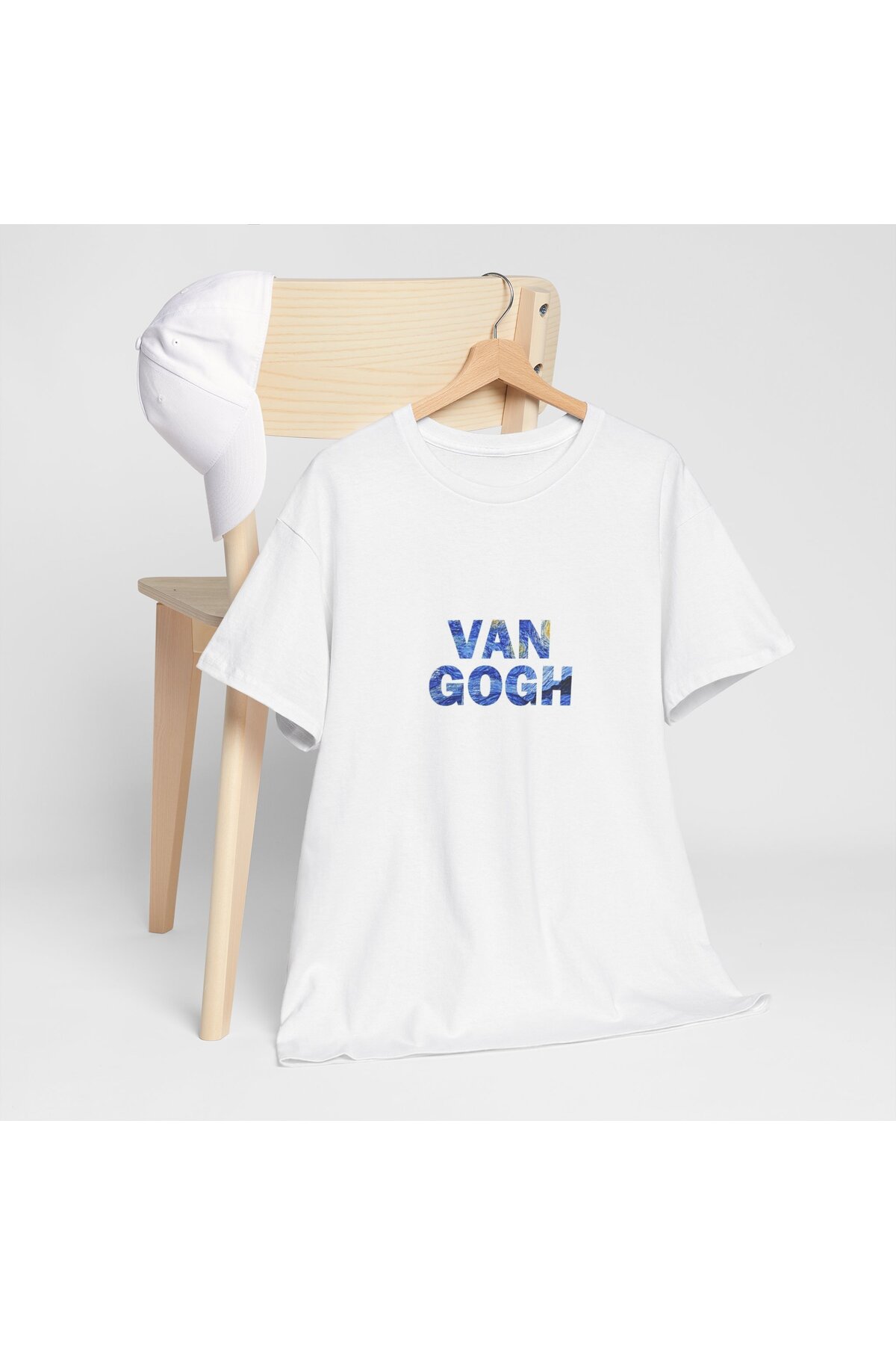 FALAVİ  Van Gogh Yıldızlı Gece Tişört - Görsel 3