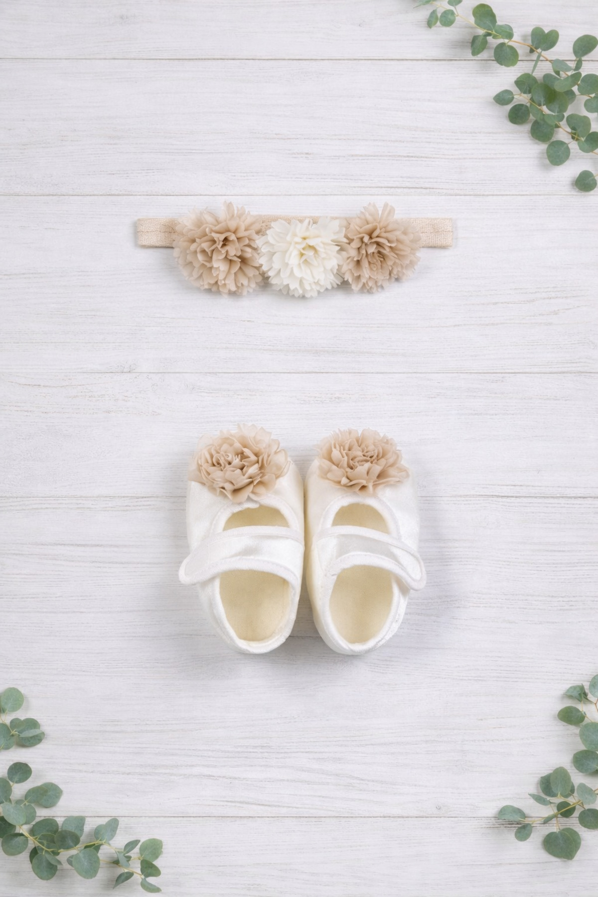 Panfilia Kız Bebek Güpürlü / Dantelli 4'lü Mevlüt Düğün Elbise Seti fotoğrafı 5 (önizleme)