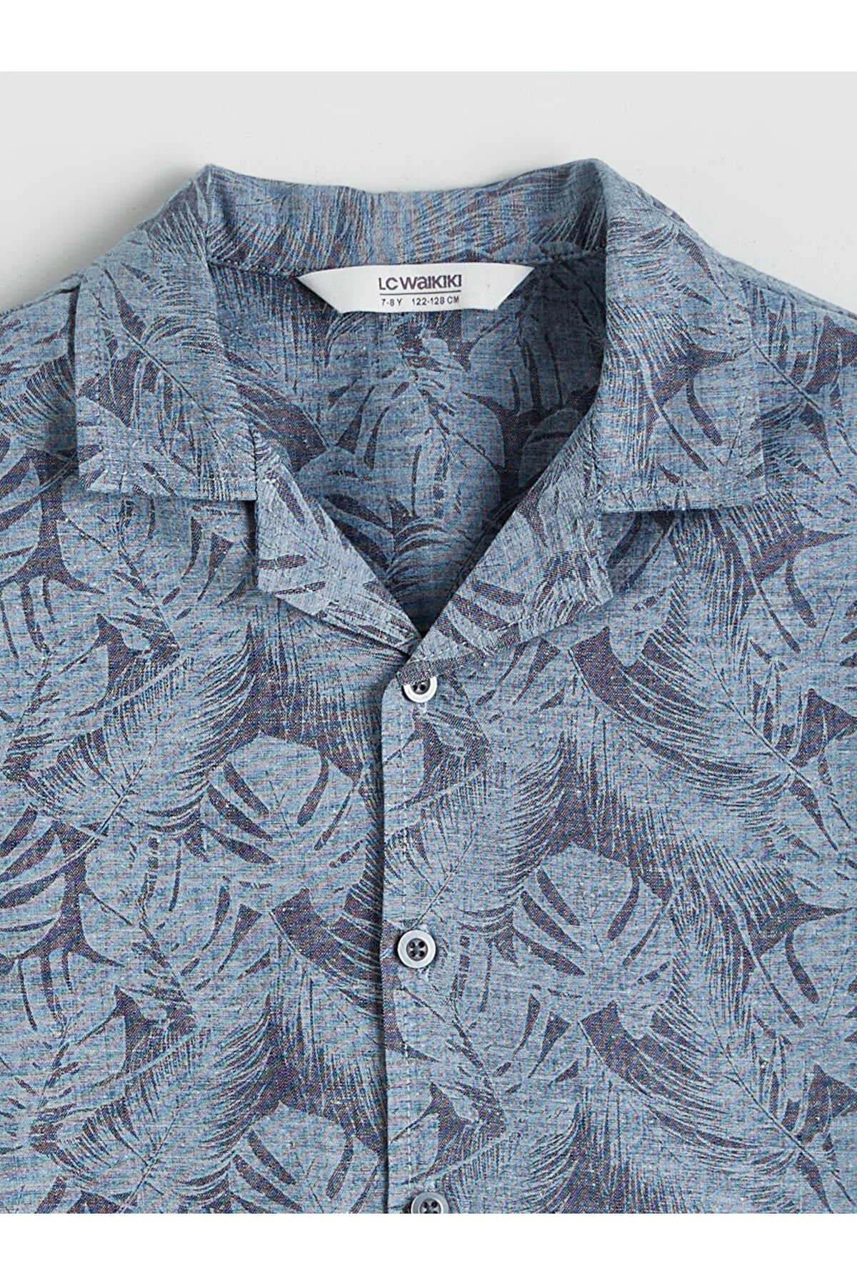 LC Waikiki Mavi Desenli Erkek Çocuk Gömlek fotoğrafı 2 (önizleme)