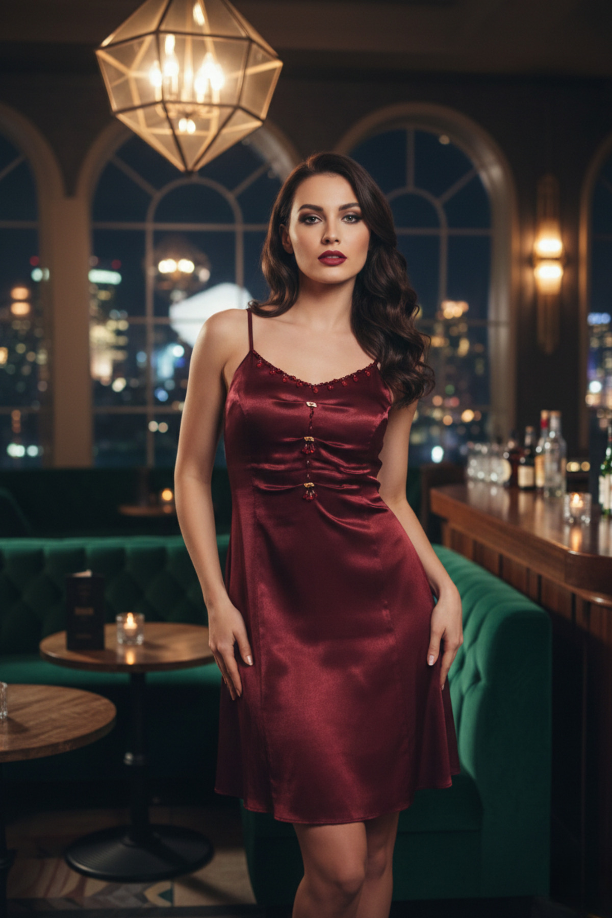 Paradise Collection Moda Evi satenelbisem