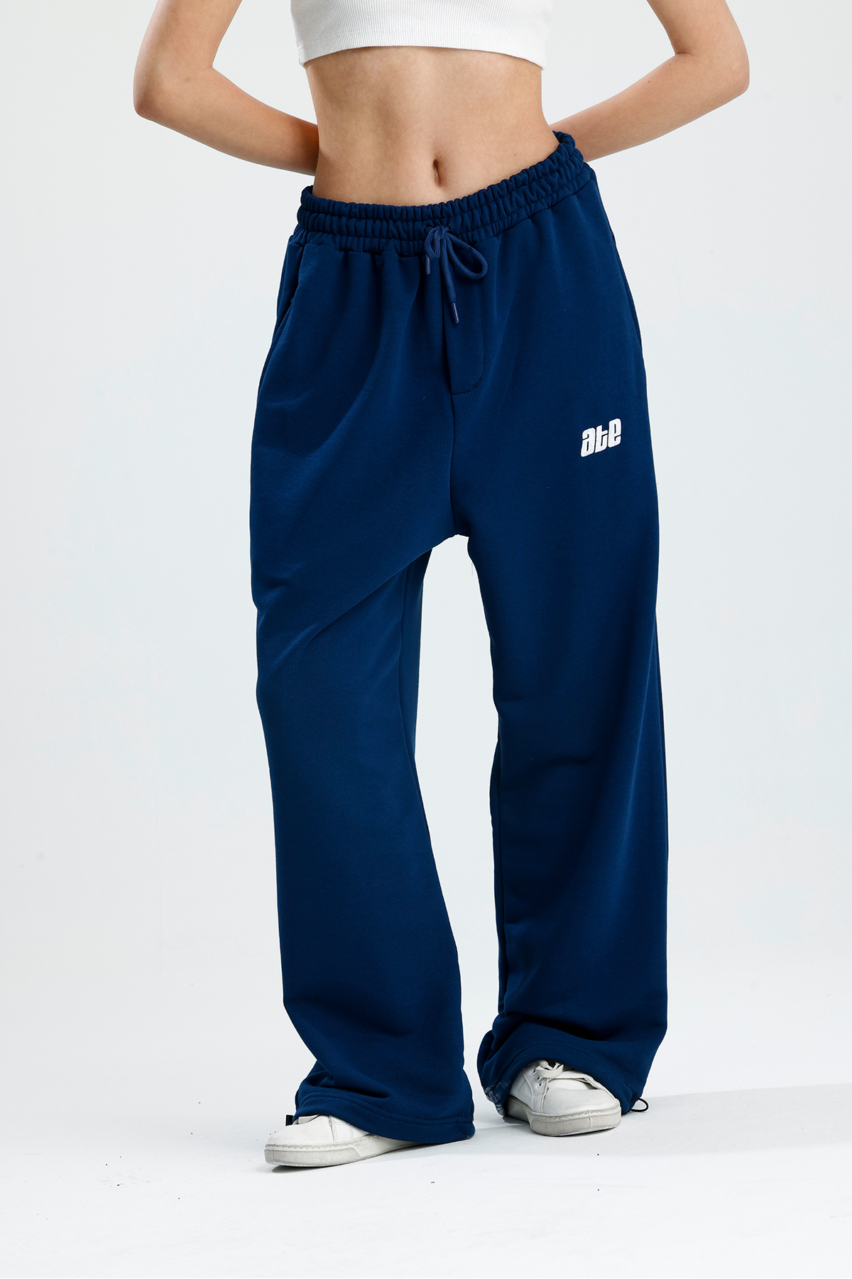 ATE WEAR Mevsimlik ATE Nakış Premium Ayarlanabilir Paça Oversize Eşofman Altı görsel 6
