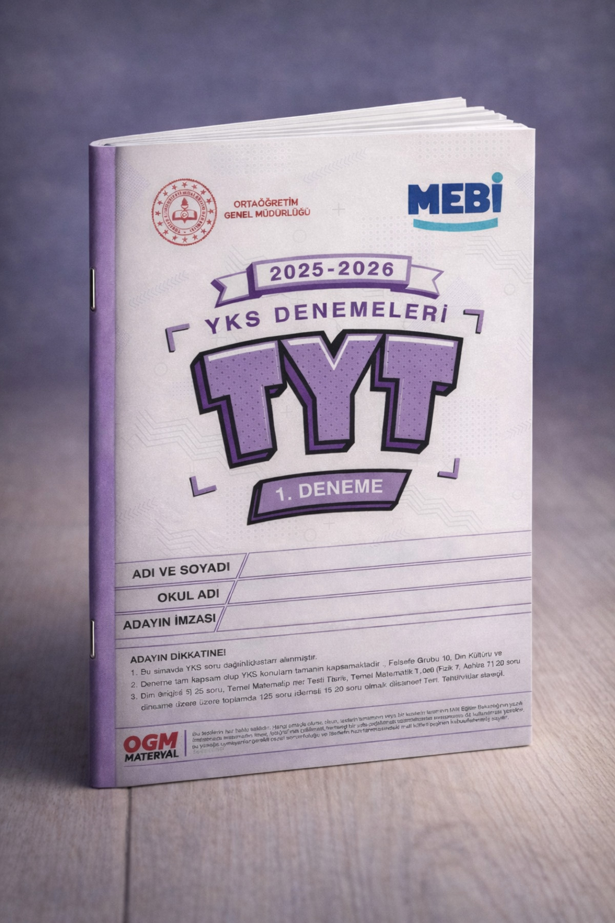 Yetsis Yayınları TYT Mebi Deneme Sınavları - YKS Sınavlarına Hazırlık - Fiyatı, Yorumları