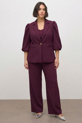 Myline Astarlı Balon Kol Ceket