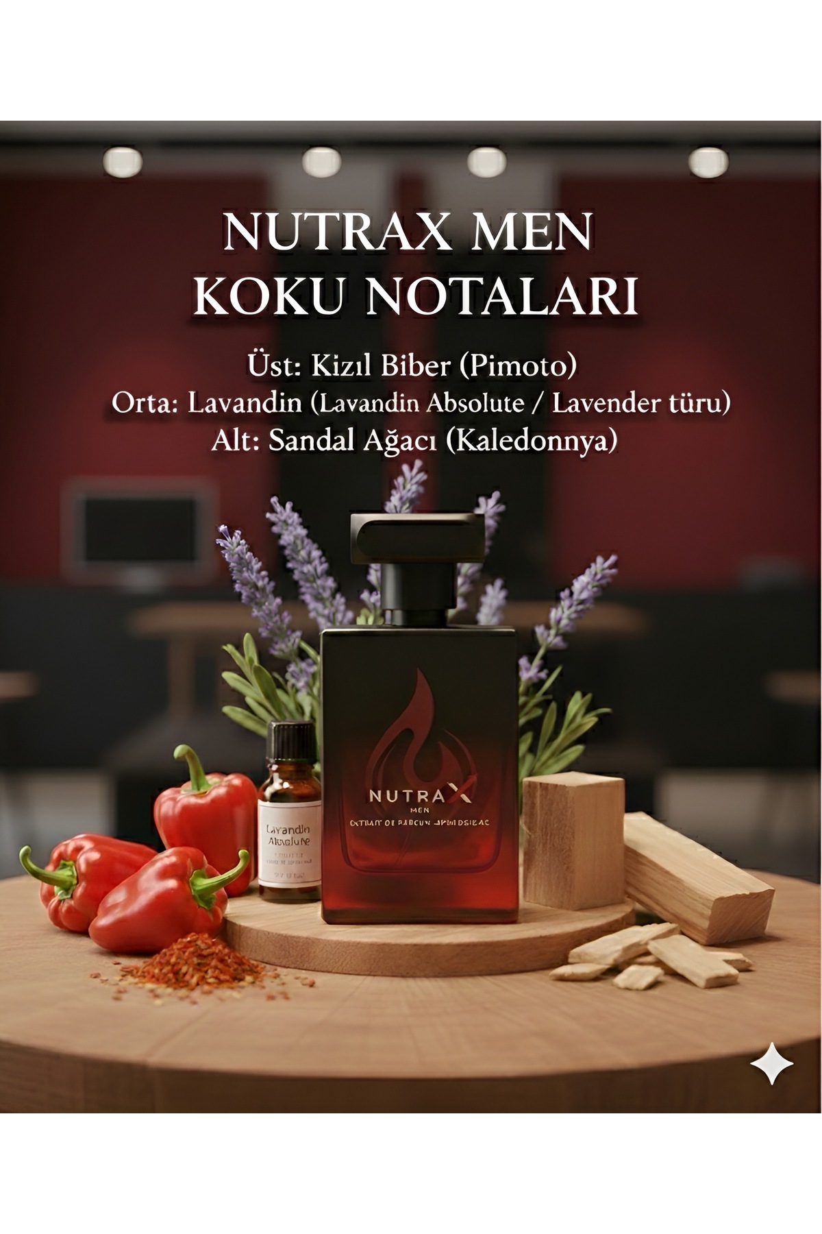 عطر مردانه نوتراکسمن 50 میلی لیتر EDP رایحه چوبی و ادویه‌ای