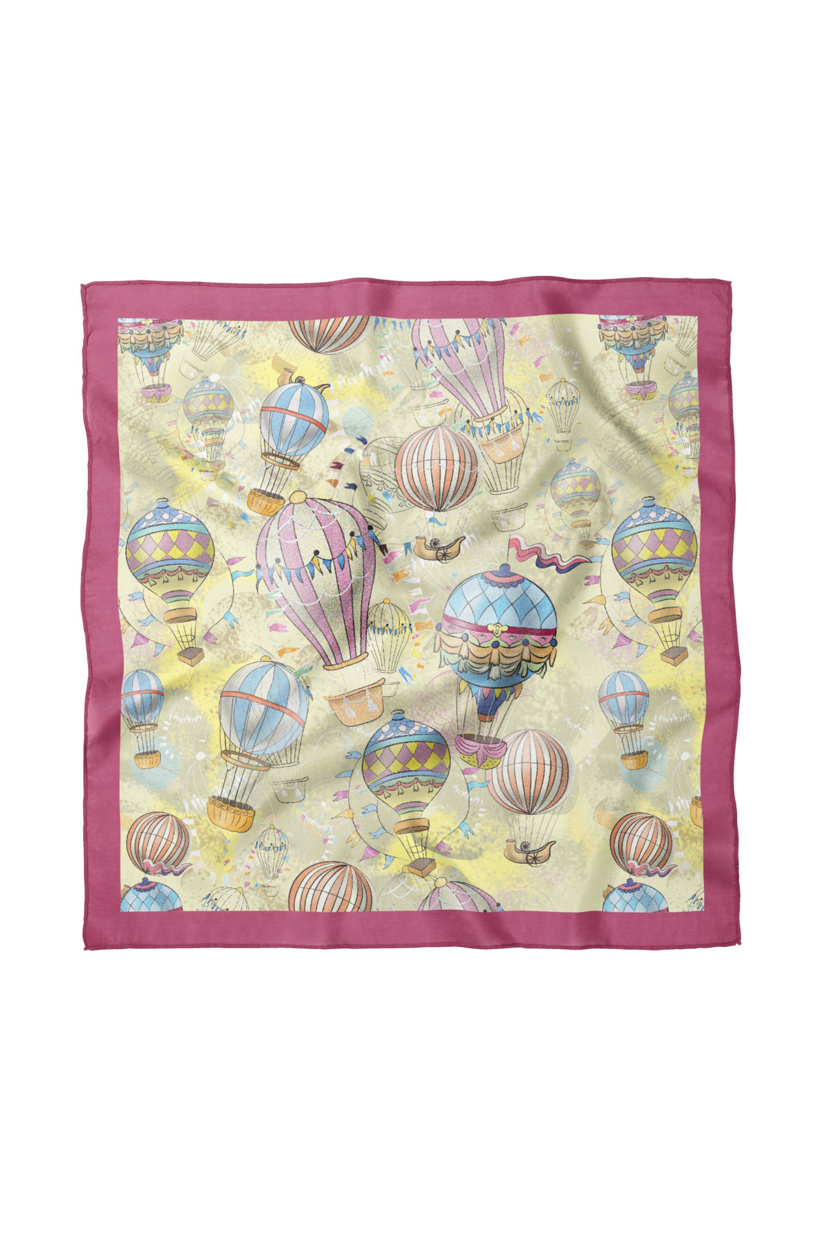 Balloon Patterned Scarf / Bandana 50x50cm