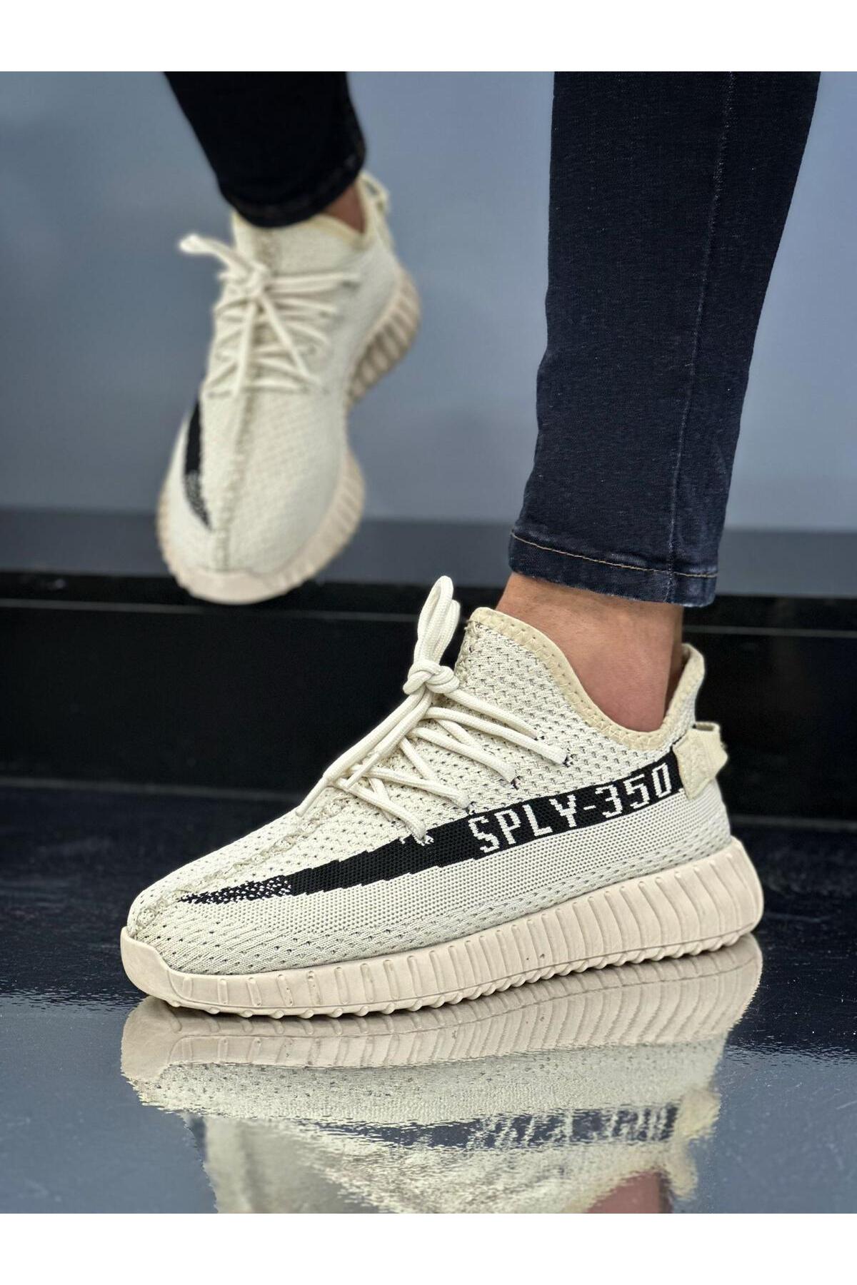 KANTEX Unisexowe sneakersy z dzianiny, sportowe buty, wygodne, oddychające, e...