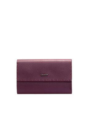 Grande Gerçek Deri Kadın Cüzdanı Orta Boy Hakiki Deri