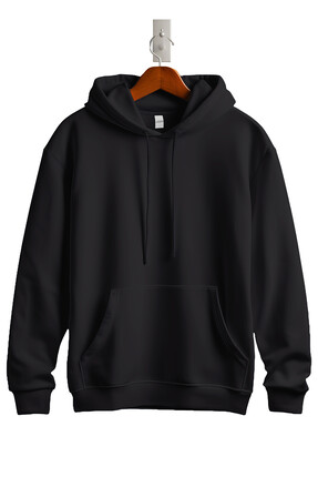 MGAX Unisex Regular Basic Kapşonlu Sweatshirt