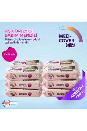 MED-COVER Baby Pişik Önleyici Bakım Mendili 50 x 12 Avantaj Paketi