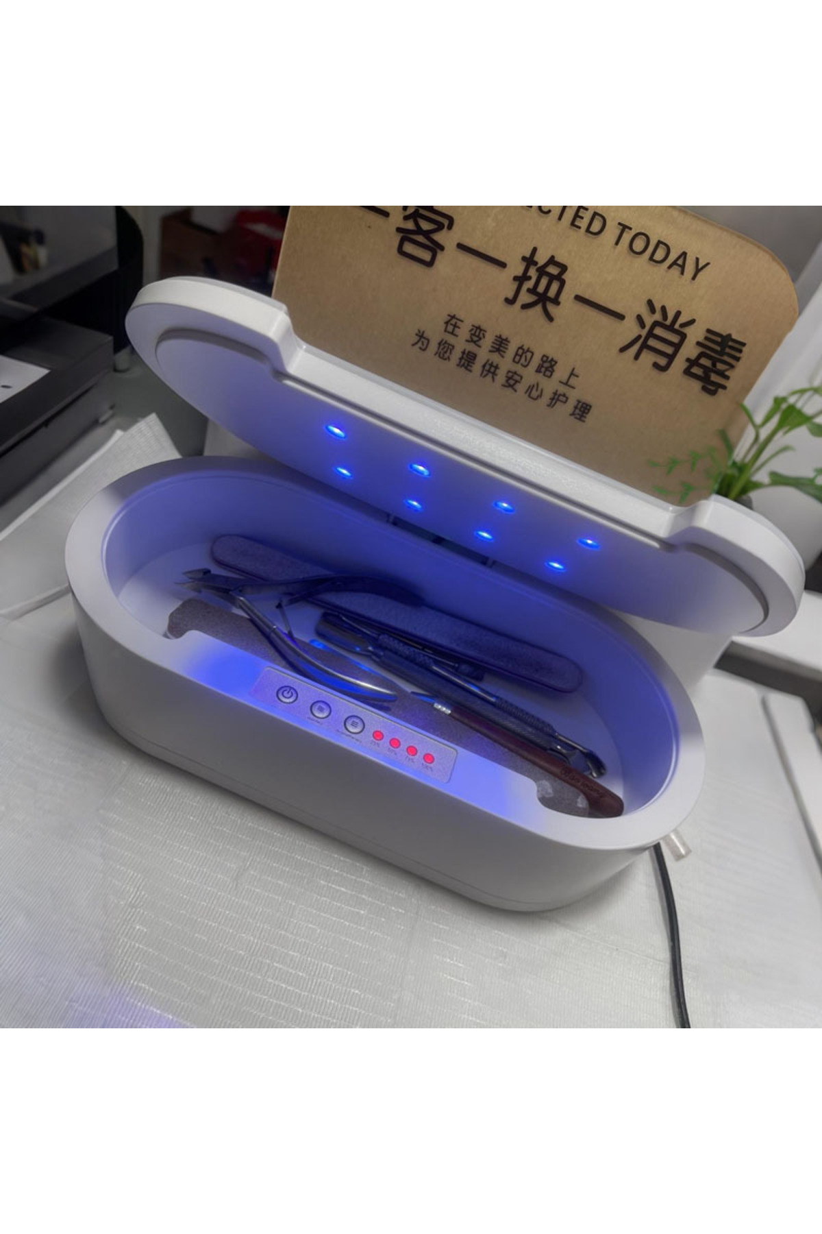 WiderMarkt UV Sterilizasyon Kutusu | 360° Her Yönden Dezenfeksiyon | USB Şarjlı Akıllı Dezenfektör fotoğrafı 4 (önizleme)