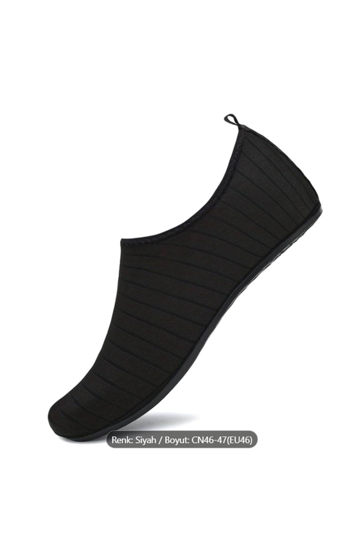 RMY SHOES SİYAH DENİZ AYAKKABISI görsel 3