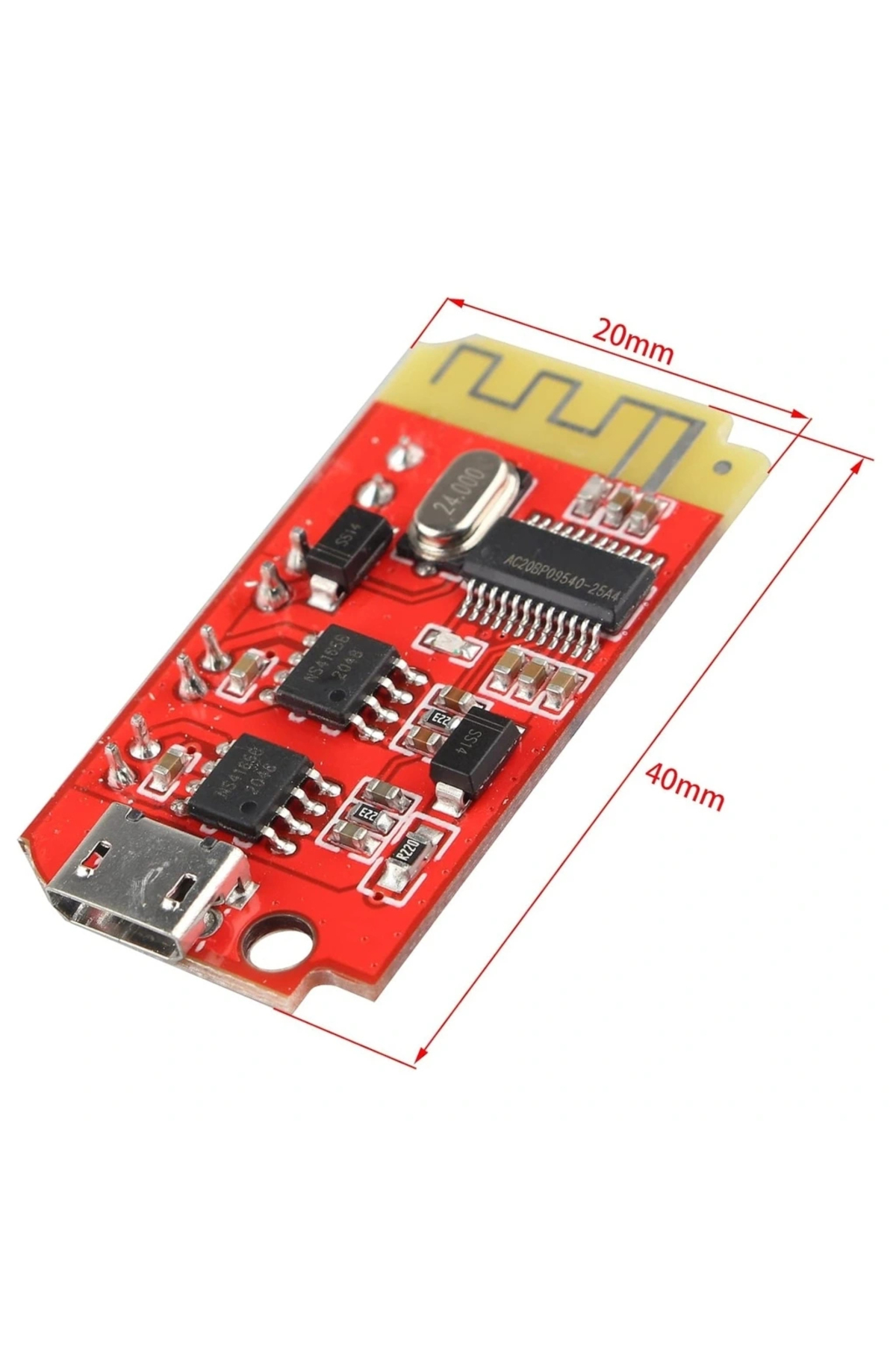 Voltaj DW-CT14+ Şarj Edilebilir Bluetooth Amfi Devresi 2x5W