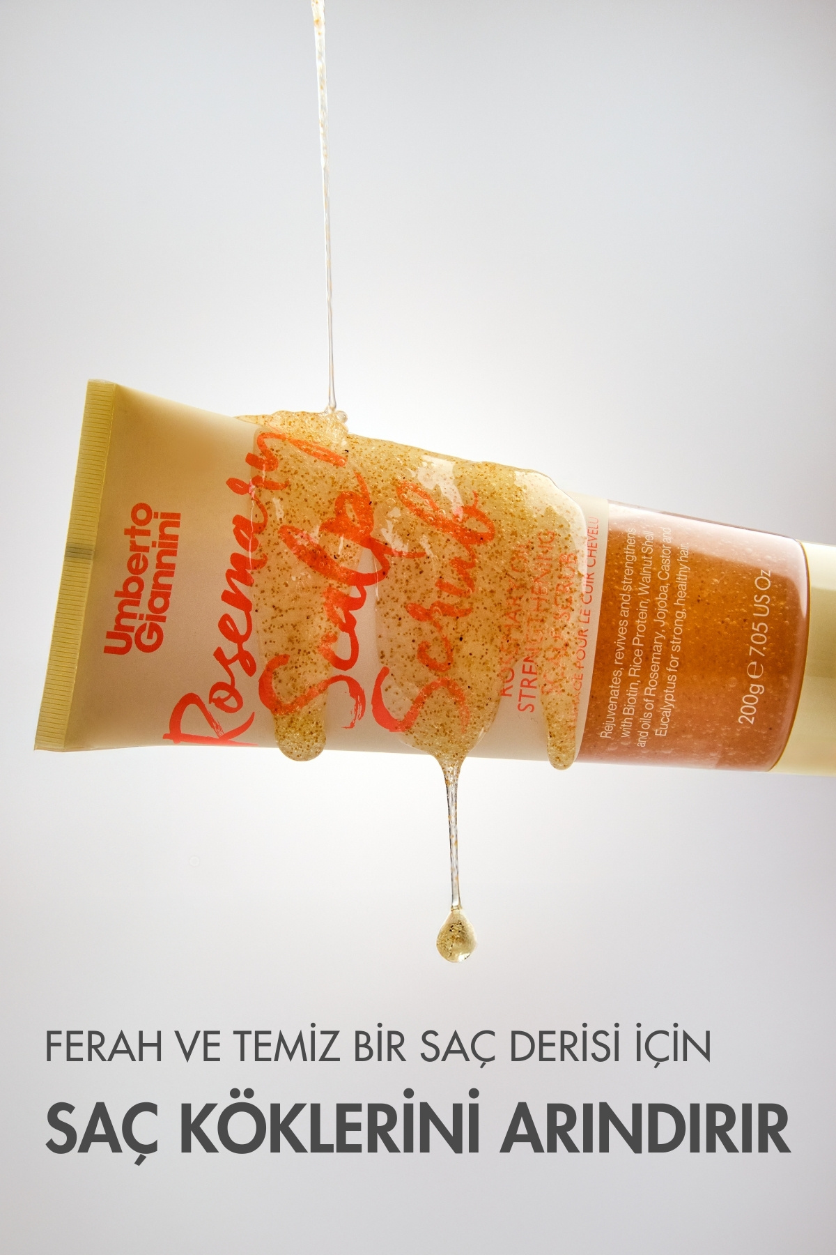 Strong Curls - Biberiye Özlü Saç Derisi Arındırıcı Peeling — U269 — تصویر 2 از 5