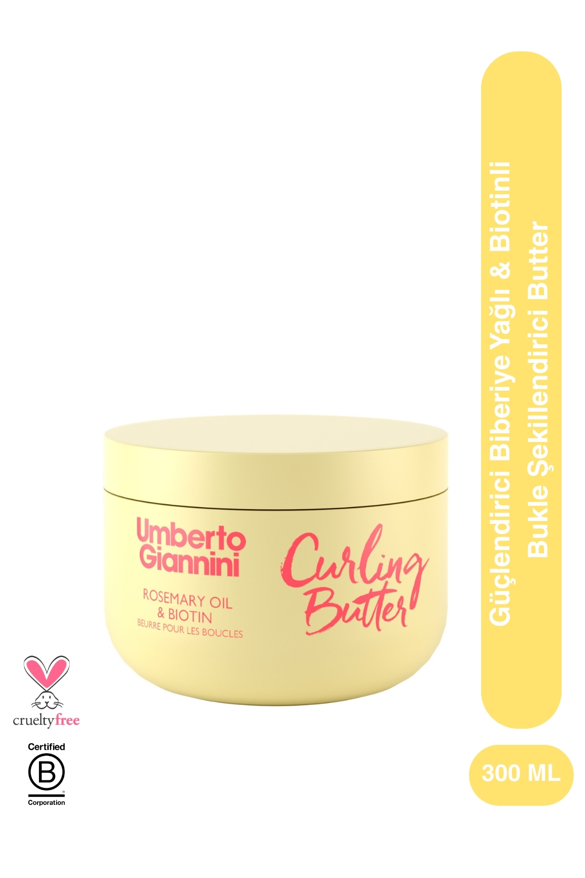 Umberto Giannini Strong Curls - Güçlendirici Bukle Şekillendirici Butter — 5060472673213