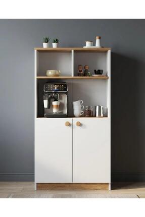 hey modüler mobilya Parla Kahve Köşesi Çok Amaçlı Dolap Kiler Dolabı Mutfak B...