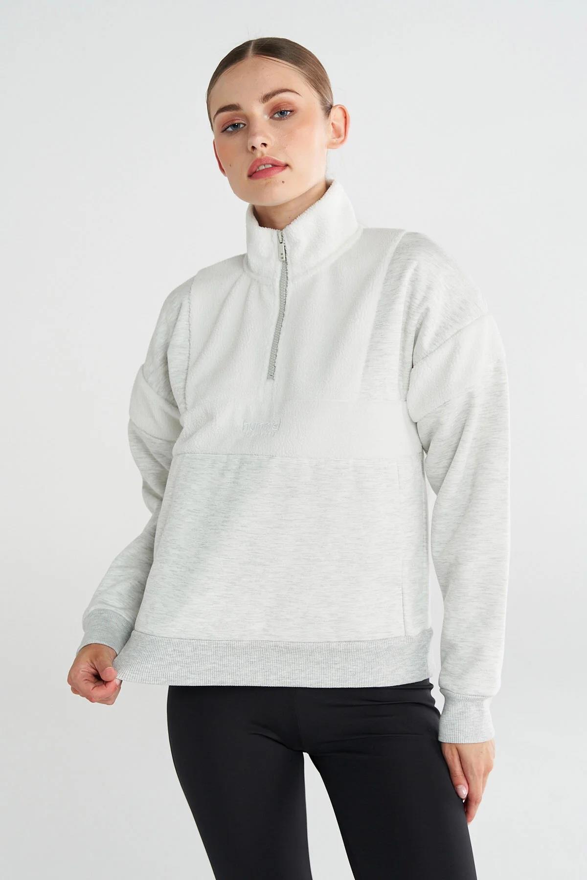 hummel ADUR YARIM FERMUARLI SWEATSHIRT