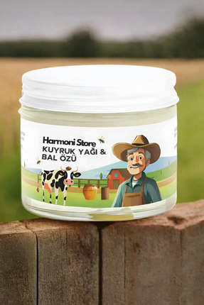 Harmoni Store Kuyruk Yağı Bal Özlü Yüz Kremi Doğal Nemlendirici Sıkılaştırıcı...