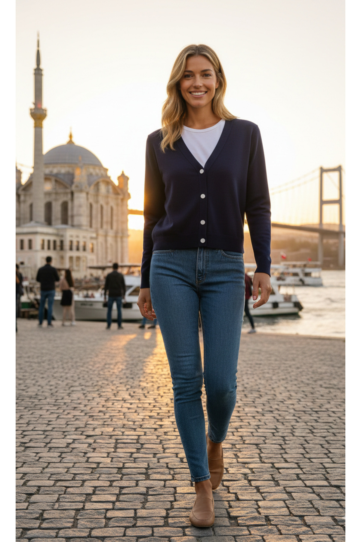 VAKKUM  LACİVERT HIRKA STANDART