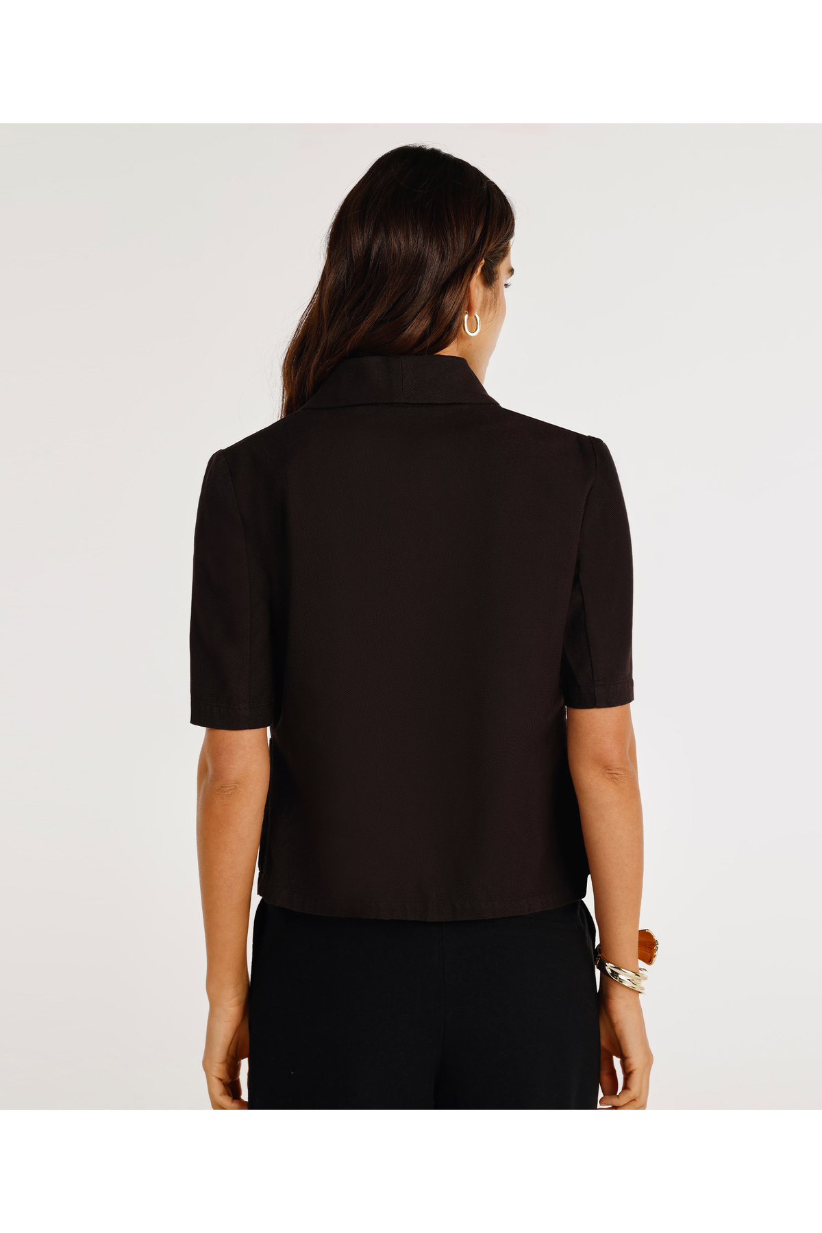 Yargıcı  Kısa Kollu Ceket - Görsel 5