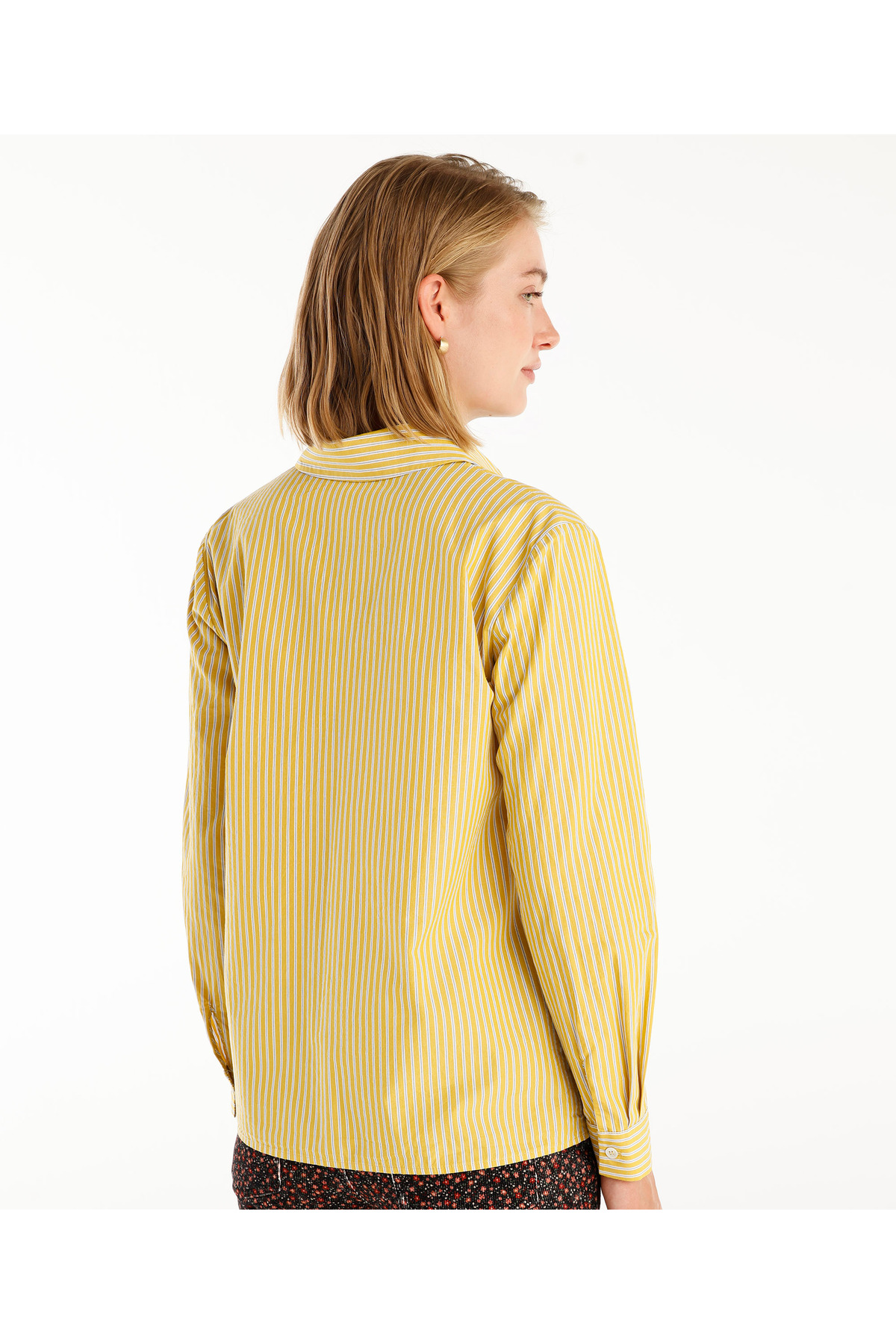 Yargıcı  Boyfriend Kalıp Gömlek - Görsel 2