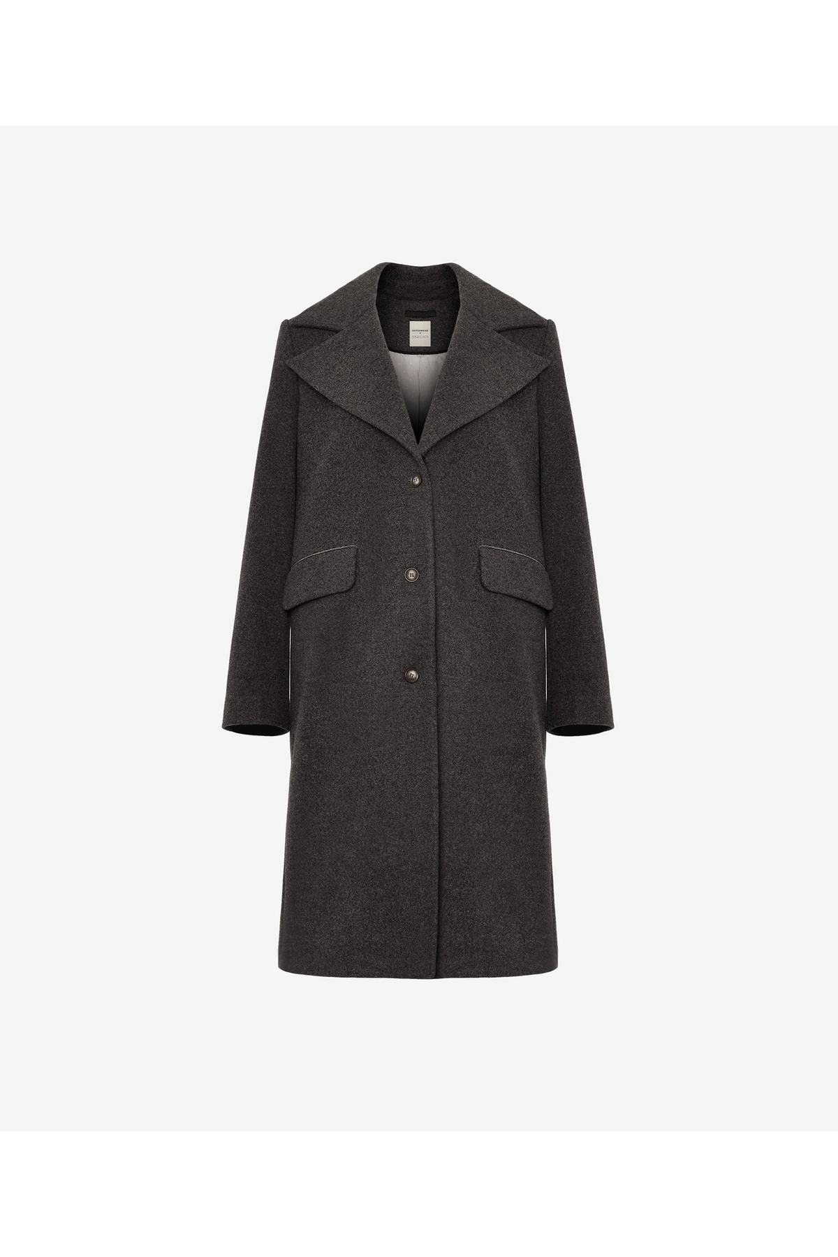 Yargıcı  Boncuk Detaylı Palto - Görsel 4