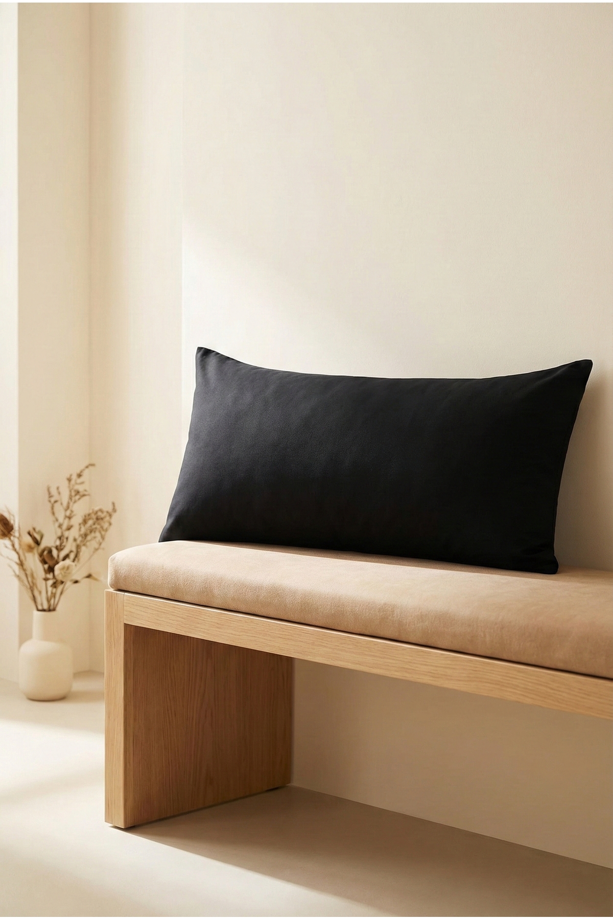 NESCO Dolgun Yan Yatış Hamile Yastığı Ve Dekoratif Uzun Yastık 50x150 Çift Kişilik Yatak Yastığı- 2200gr fotoğrafı 6 (önizleme)