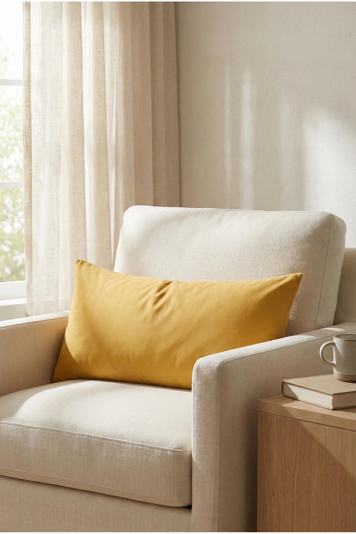 NESCO Dolgun Yan Yatış Hamile Yastığı Ve Dekoratif Uzun Yastık 40x120 - 1400gr fotoğrafı 7 (önizleme)