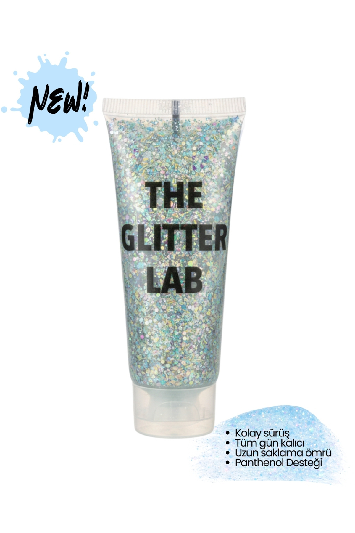 The Glitter Lab Jel Formlu Saç Glitterı — saç
