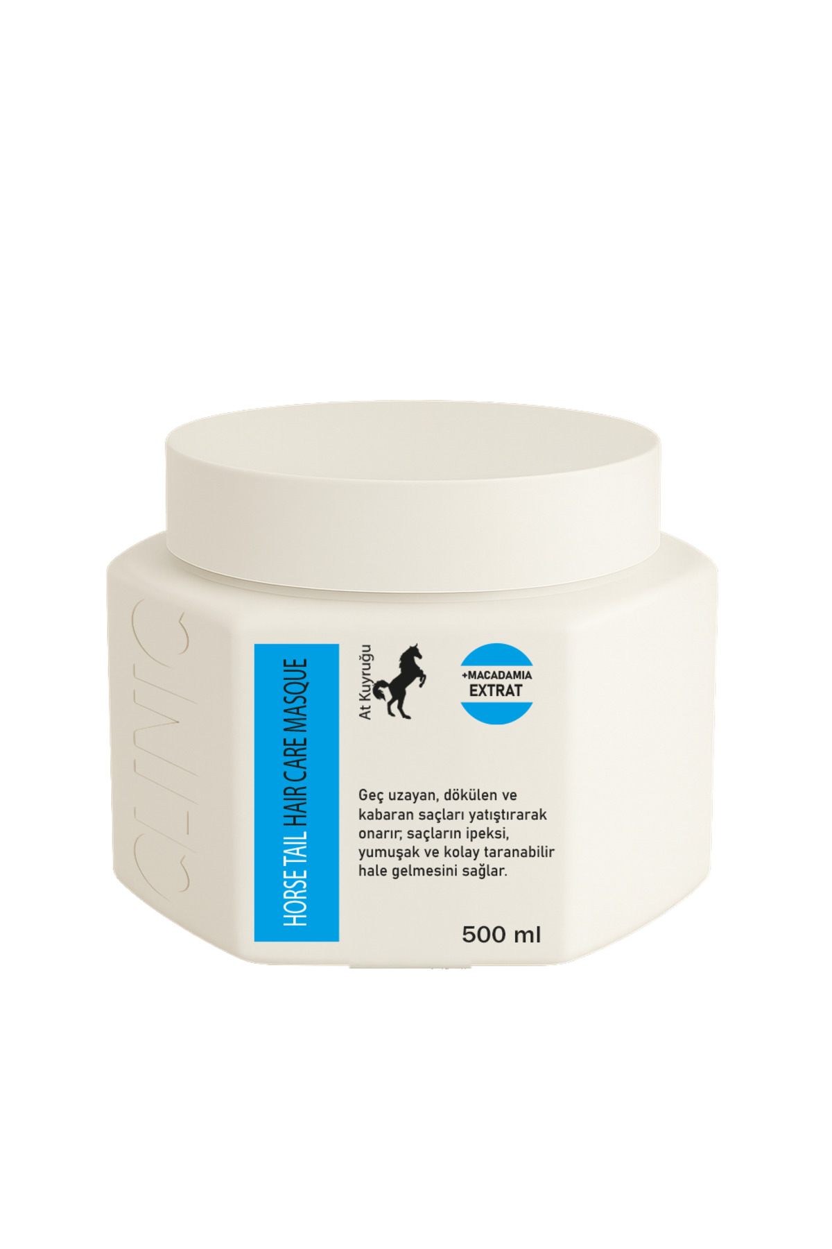 At Kuyruğu Özü Içeren Saç Uzatıcı Ve Dökülme Karşıtı Yoğun Bitkisel Maske - 500 ml — clinic-12547 — تصویر 2 از 2
